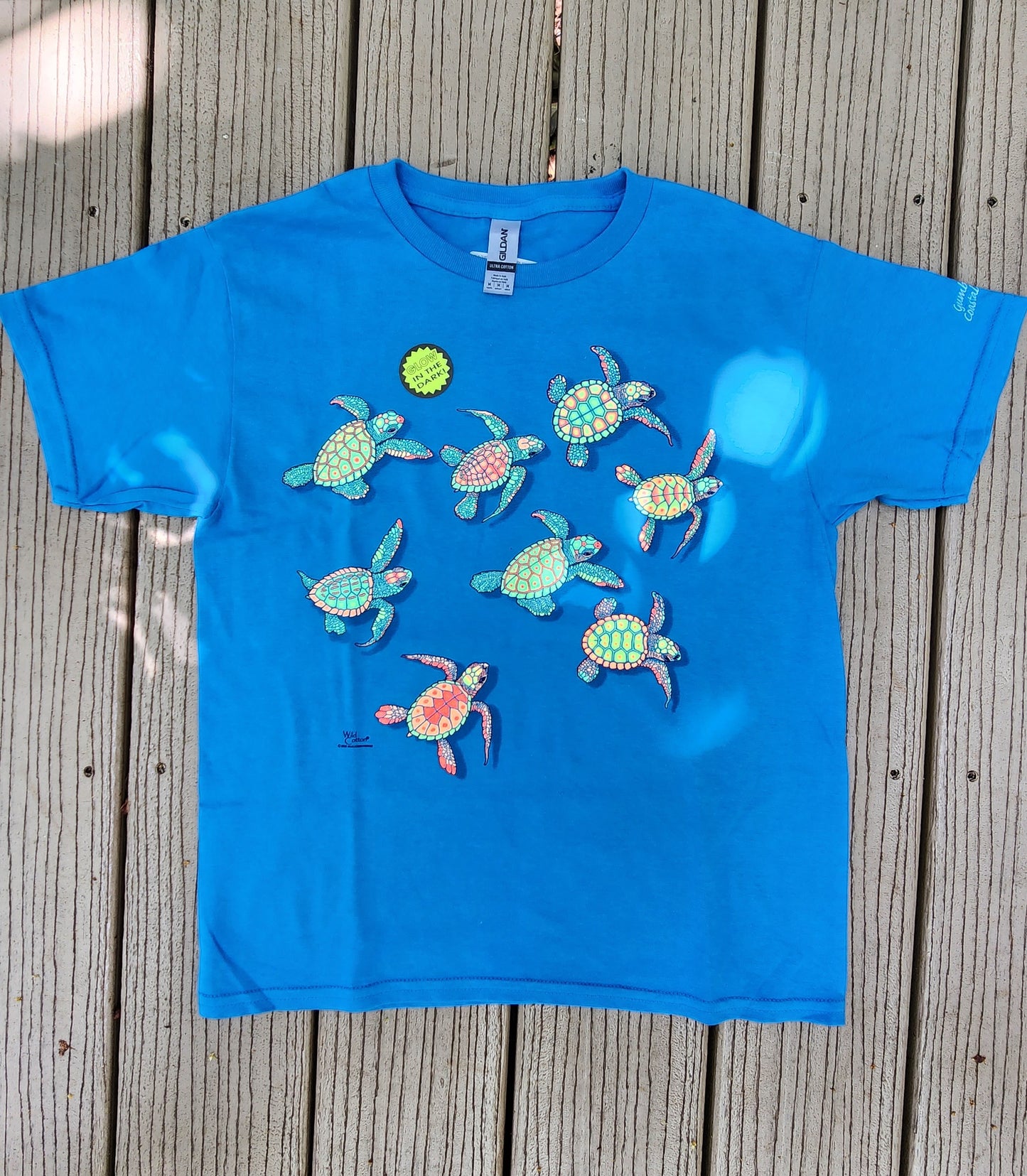 SEA TURTLE GLOW IN THE DARK YOUTH S/S TEE