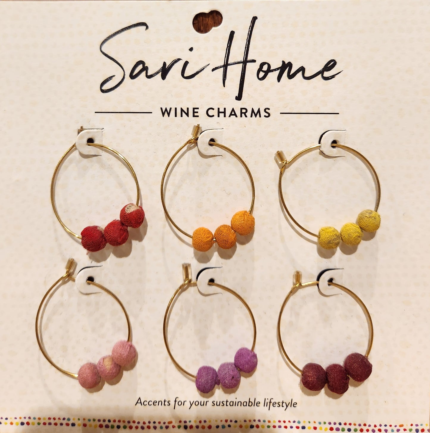 SARI HOME WINE CHARMS