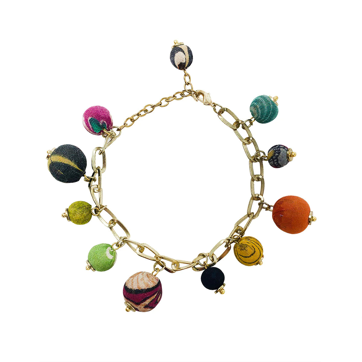 KANTHA BAUBLE CHARM BRACELET