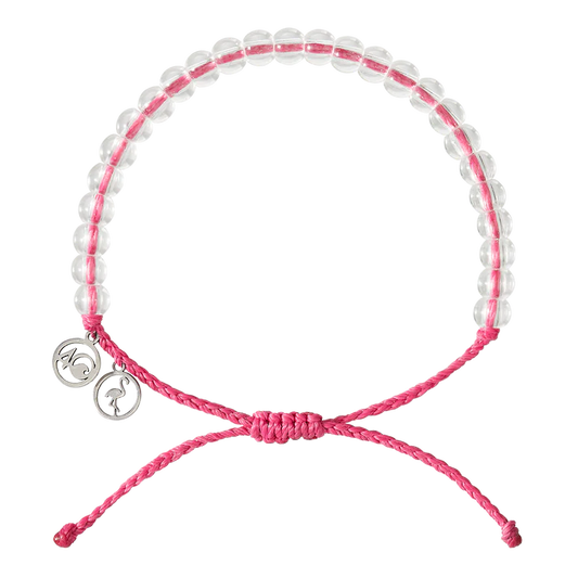 4OCEAN FLAMINGO BEADED BRACELET