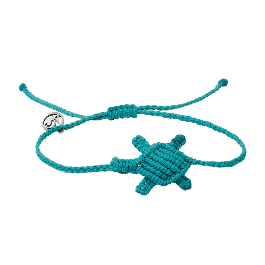 4OCEAN SEA TURTLE SHAPE BRACELET TURQUOISE