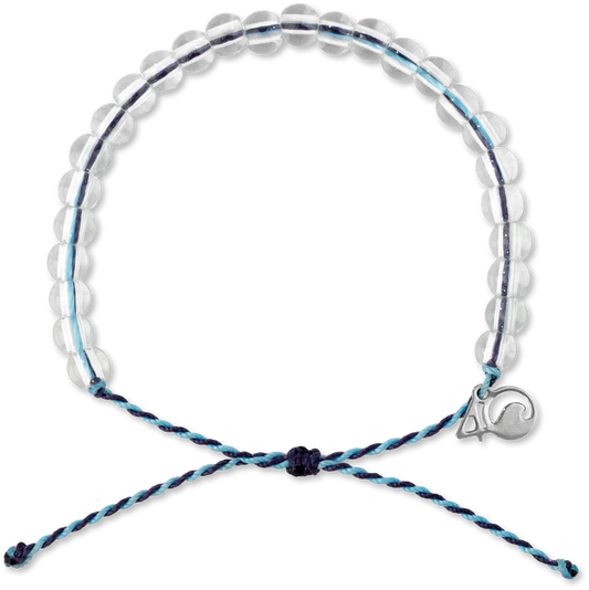 4OCEAN WHALE BEADED BRACELET