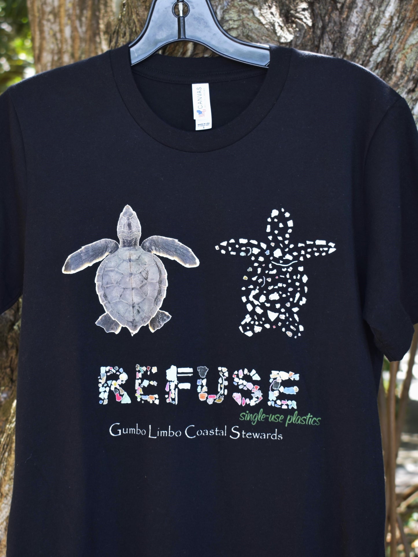 REFUSE CAMPAIGN ADULT TEE