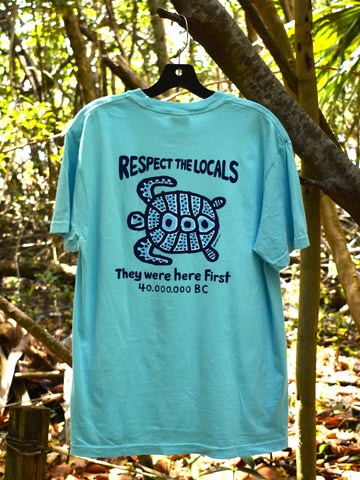 RESPECT THE LOCALS SHORT SLEEVE ADULT TEE