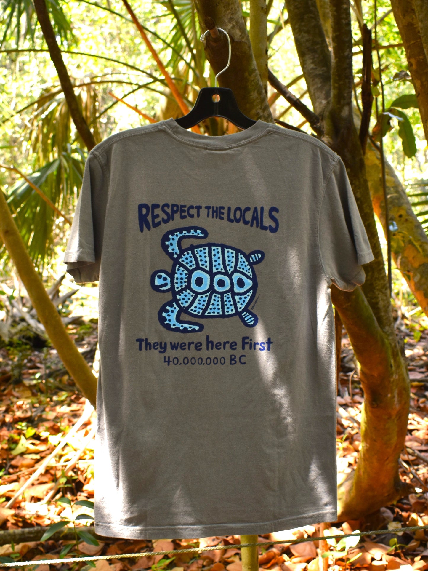 RESPECT THE LOCALS SHORT SLEEVE ADULT TEE