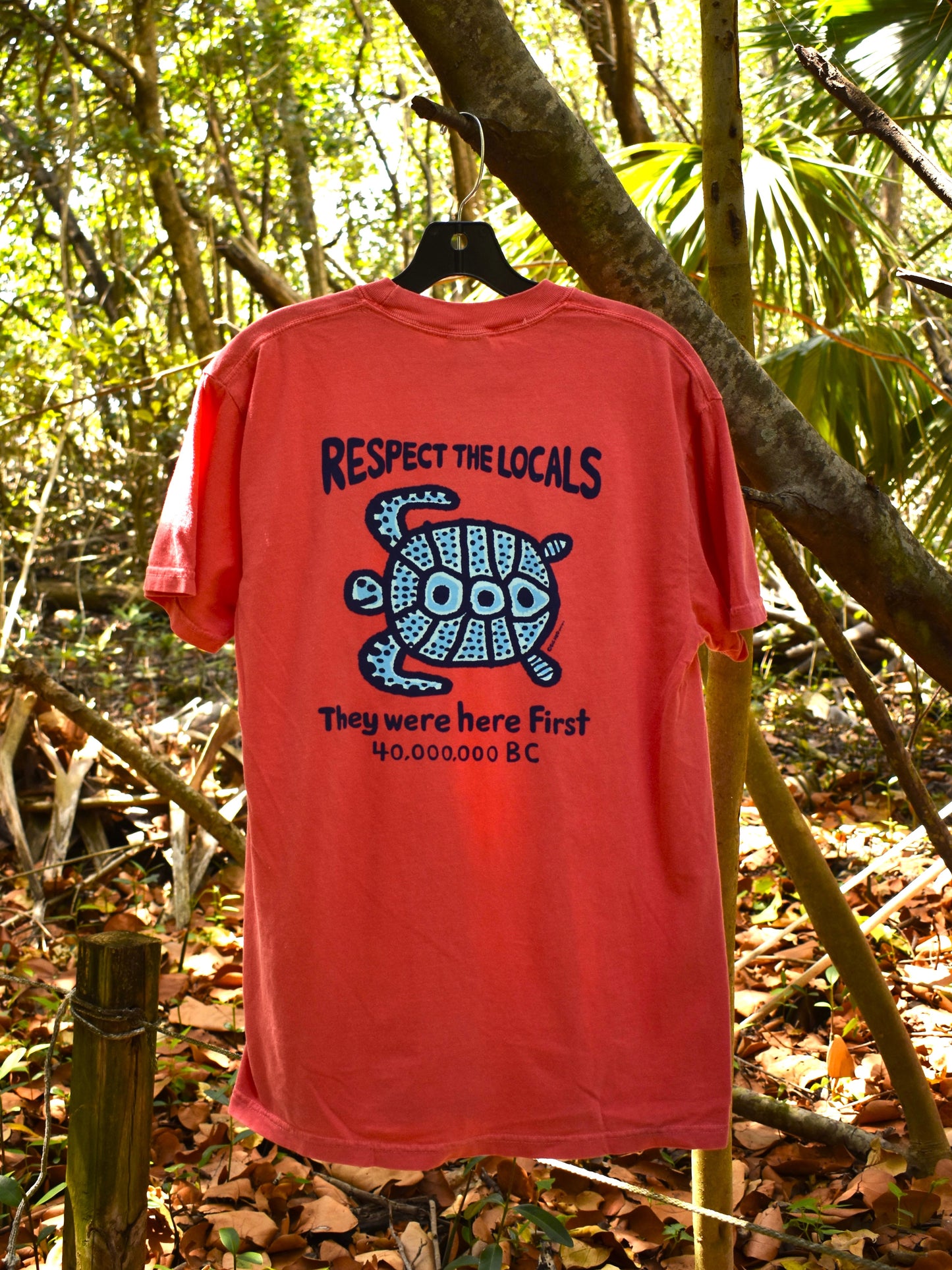 RESPECT THE LOCALS SHORT SLEEVE ADULT TEE