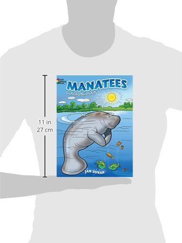 MANATEES COLORING BOOK