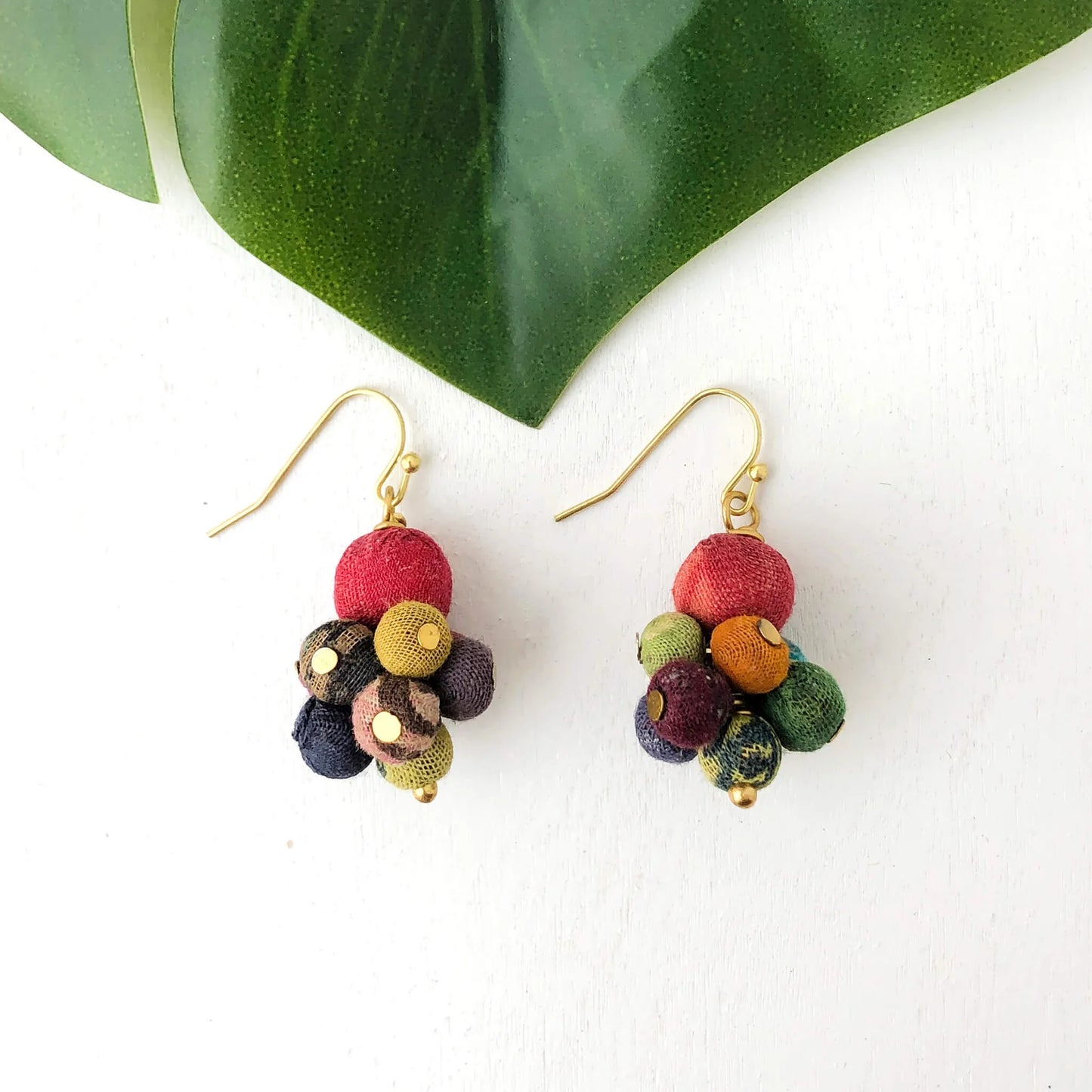 KANTHA BEAD EARRINGS