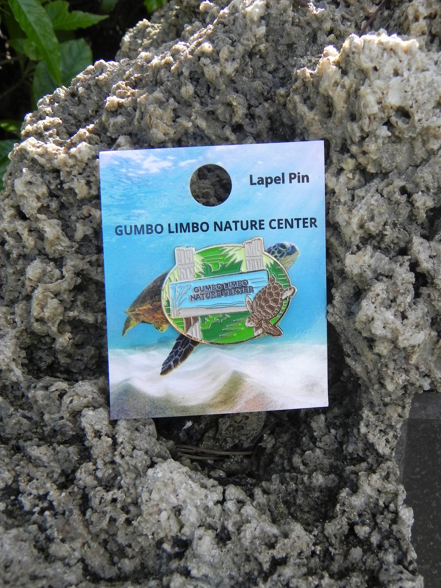 GUMBO LIMBO LAPEL PIN