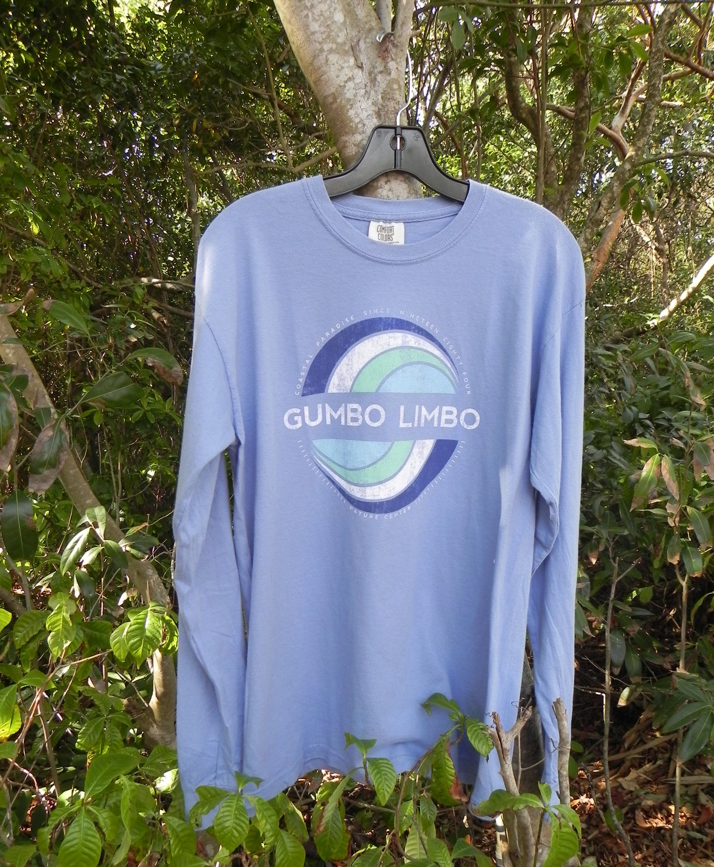 COASTAL PARADISE CIRCLE LS BLUE