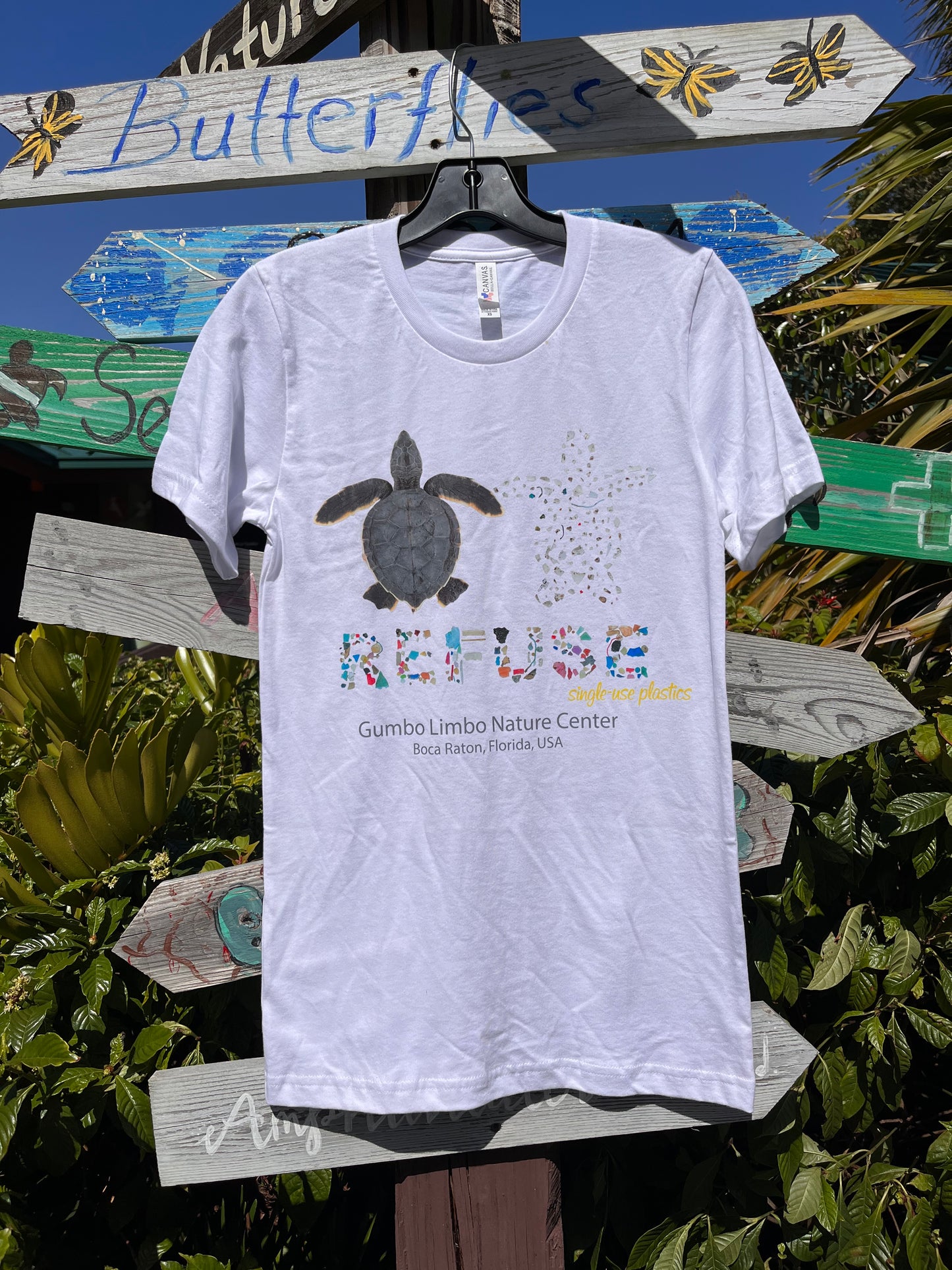 REFUSE CAMPAIGN ADULT TEE