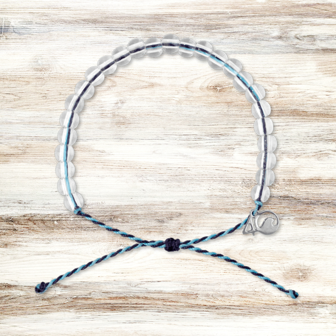 4OCEAN WHALE BEADED BRACELET