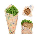 REUSABLE BEESWAX FOOD WRAPS