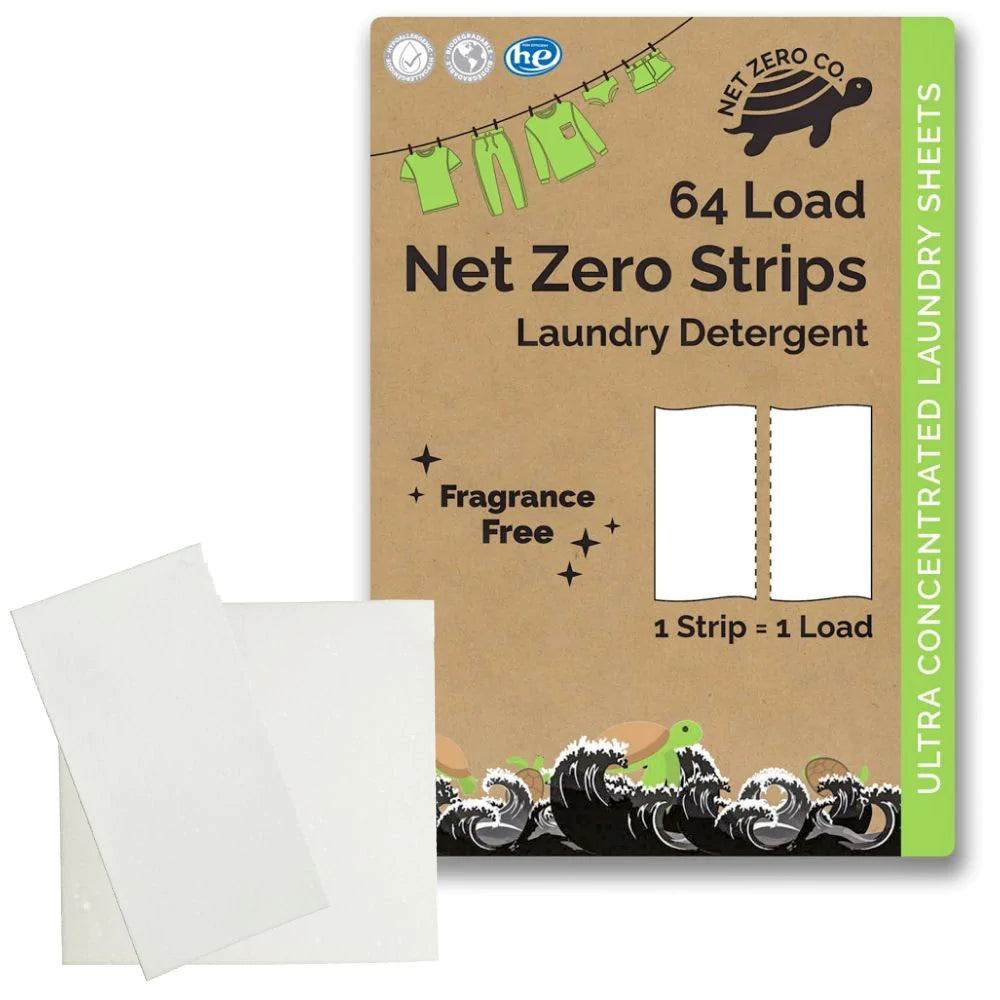 LAUNDRY DETERGENT STRIPS 64 LOADS